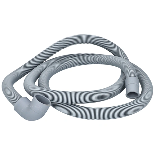 2 m Kifolyócső 30/22 mm, 90° (univerzális) mosógép/mosogatógép