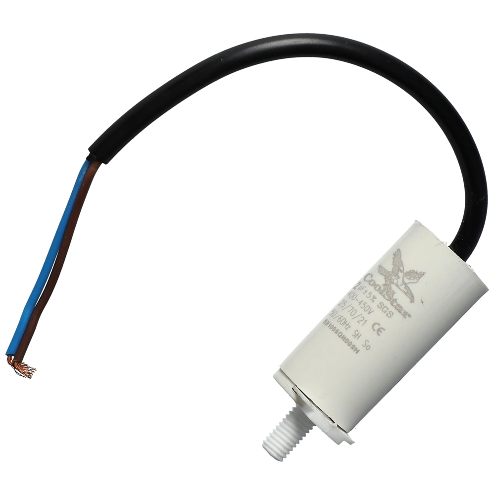 2 uF 500V Kondenzátor, vezetékes (univerzális)