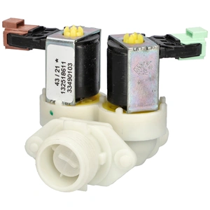 2 utas 12/14 mm 180° Mágnesszelep (eredetivel megegyező minőség) ZANUSSI mosógép