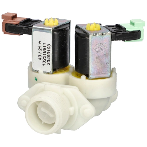 2 utas 12/14 mm 180° Mágnesszelep (eredetivel megegyező minőség) ZANUSSI mosógép