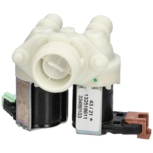 2 utas 12/14 mm 180° Mágnesszelep (eredetivel megegyező minőség) ZANUSSI mosógép