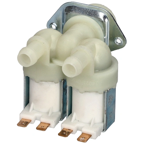 2 utas 12 mm 180° 220V Mágnesszelep (ELTEK/TP) GORENJE mosógép