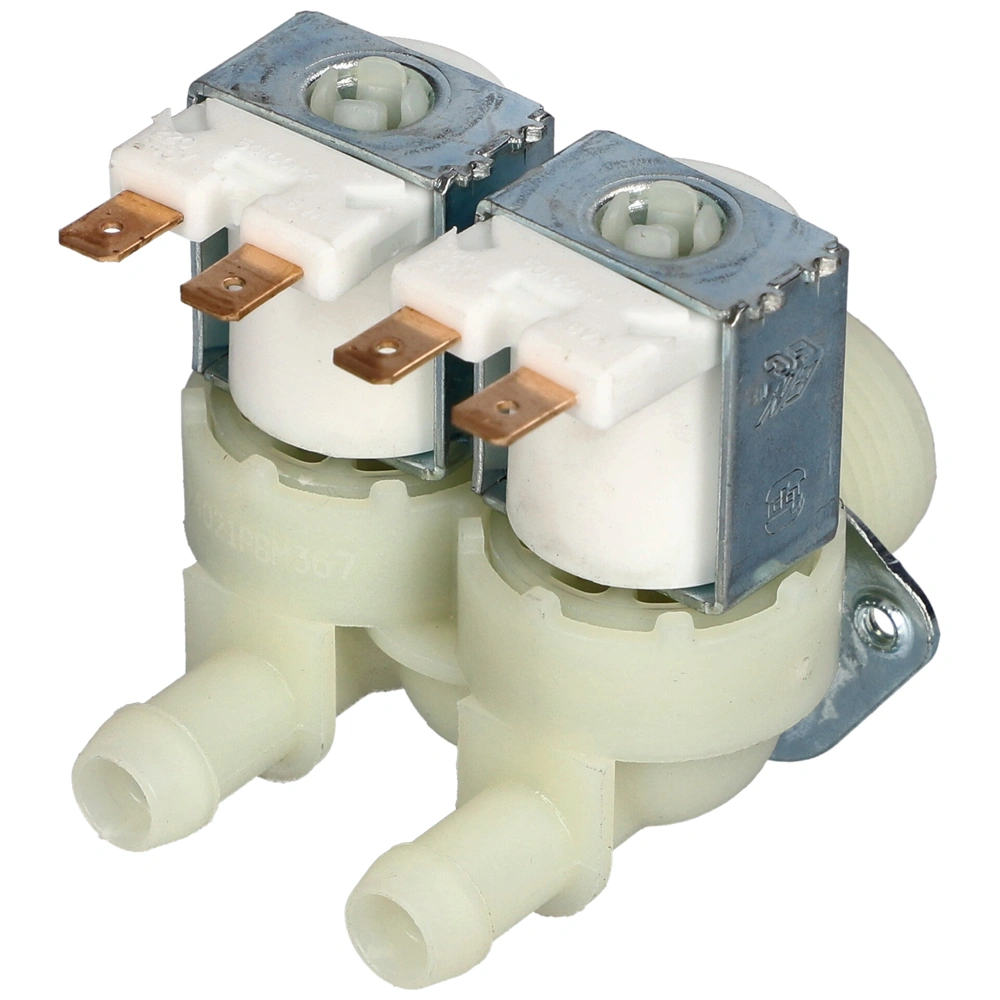 2 utas 12 mm 180° 220V Mágnesszelep (ELTEK/TP) GORENJE mosógép