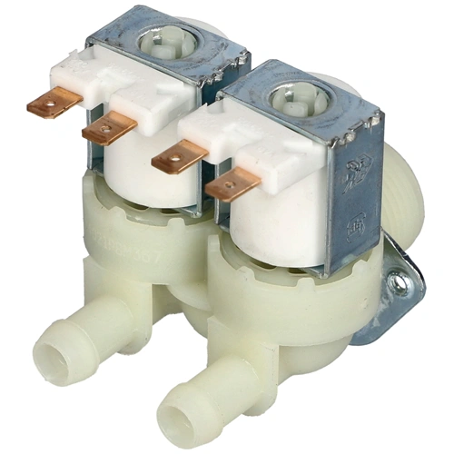 2 utas 12 mm 180° 220V Mágnesszelep (ELTEK/TP) GORENJE mosógép