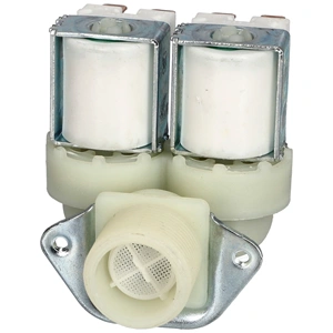 2 utas 12 mm 180° 220V Mágnesszelep (ELTEK/TP) GORENJE mosógép