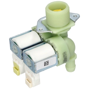 2 utas 12 mm 180° 220V Mágnesszelep (eredeti) GORENJE mosógép