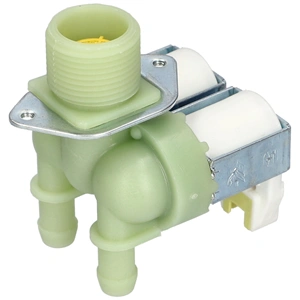 2 utas 12 mm 180° 220V Mágnesszelep (eredeti) GORENJE mosógép