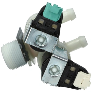 2 utas 180° 12 mm Mágnesszelep MMS7021(eredetivel megegyező minőség) WHIRLPOOL mosógép