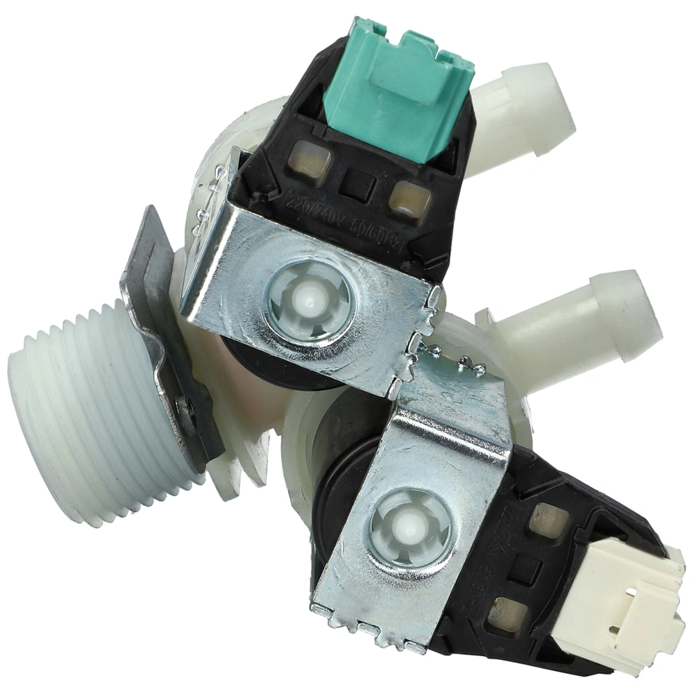 2 utas 180° 12 mm Mágnesszelep MMS7021(eredetivel megegyező minőség) WHIRLPOOL mosógép