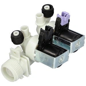 2 utas 90° Mágnesszelep (eredeti, TP) INDESIT mosógép 