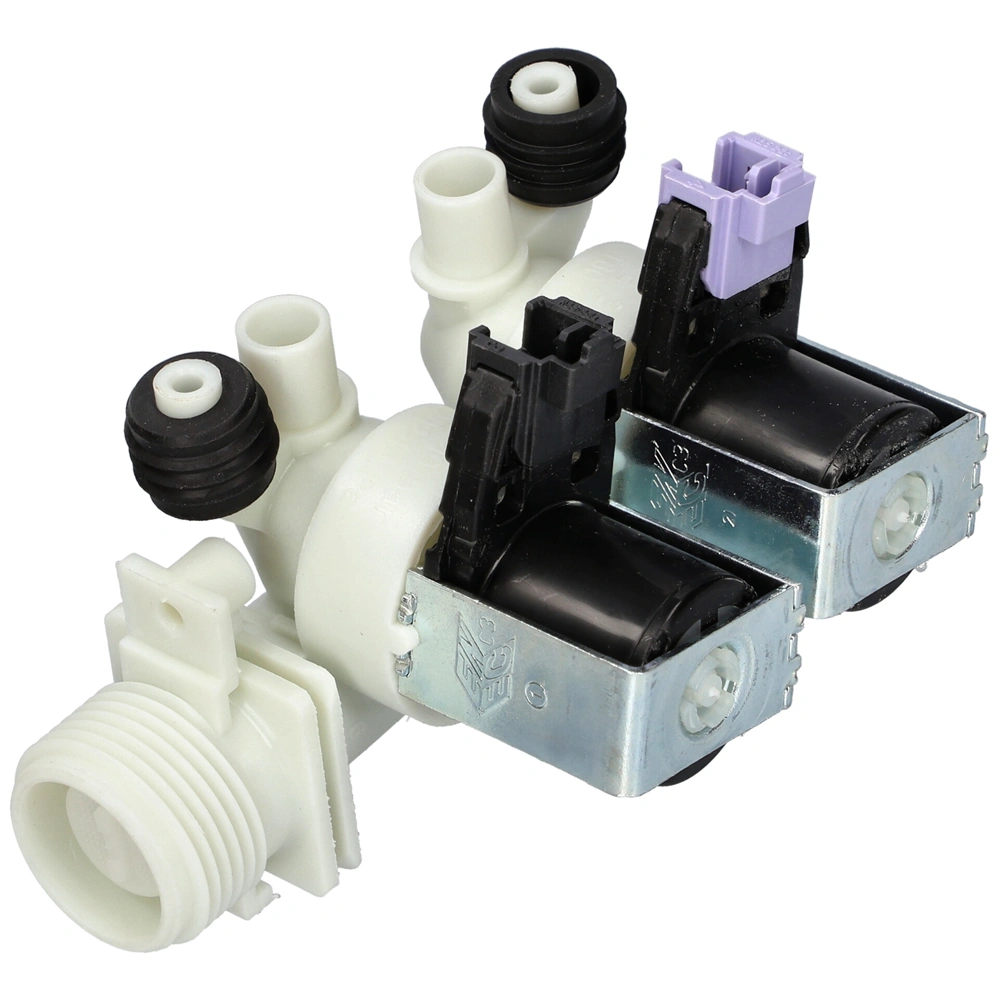 2 utas 90° Mágnesszelep (eredeti, TP) INDESIT mosógép 