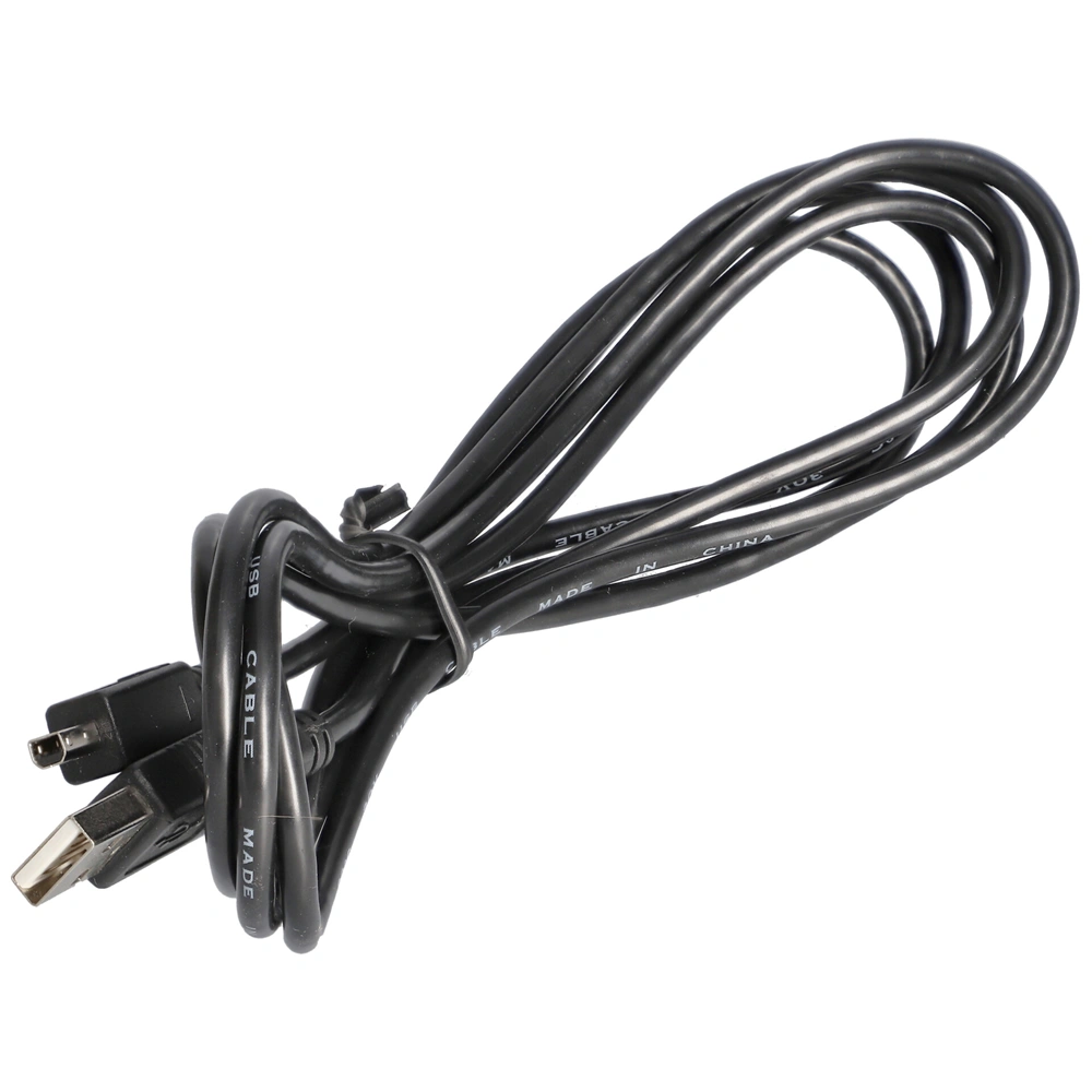 2m Kábel USB 2.0 (USB DUGÓ A - USB DUGÓ MINI B 4pól.)