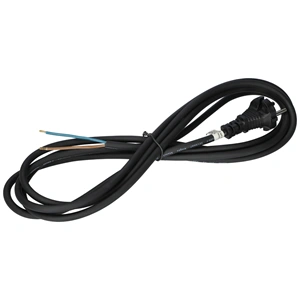 2x1 3m Hálózati kábel kéteres gumis