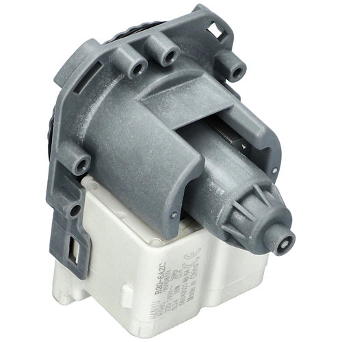 30W Szivattyú, ürítő, 3 körmös, elöl stekkeres (univerzális, HANYU B20-6AZC) mosógép