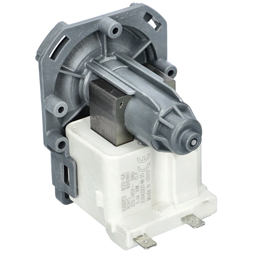 30W Szivattyú, ürítő, 3 körmös, hátul sarus (univerzális, HANYU B20-6A) mosógép