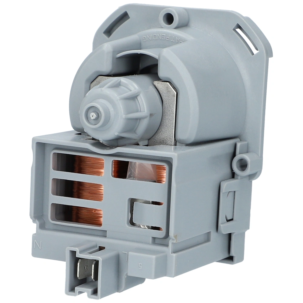 30W Szivattyú, üritő, 3 körmös, hátul stekkeres (utángyártott, ASKOLL M221 RS0665) AEG mosógép