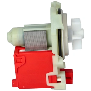 30W Szivattyú, ürítő, 4 körmös, elöl stekkeres (utángyártott, COPRECI) BOSCH / BALAY mosógép