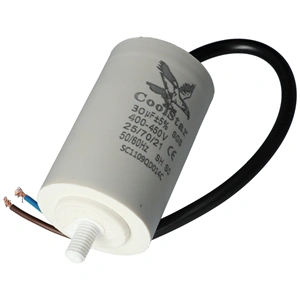 30 uF 500V Kondenzátor, vezetékes (univerzális)