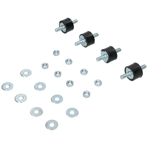 30x25 mm 50 Kg Rezgéscsillapító gumibak készlet Klímatartó konzolhoz (2EMME CLIMA)  4db/csomag