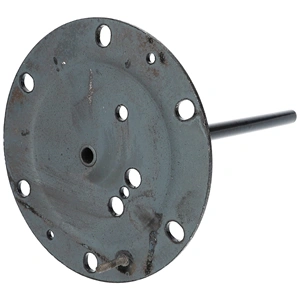 320x170 mm Zárófedél, zománcos, rövid tokcsöves, új típusú (eredeti) HAJDU K-s bojler