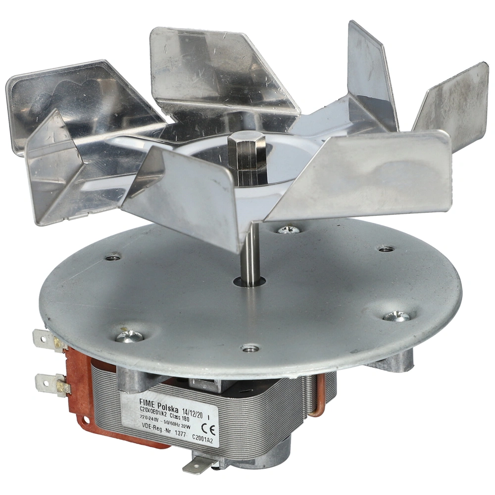 32W (36 mm) Motor, ventilátor + lapát (univerzális)  légkeveréses villanytűzhely