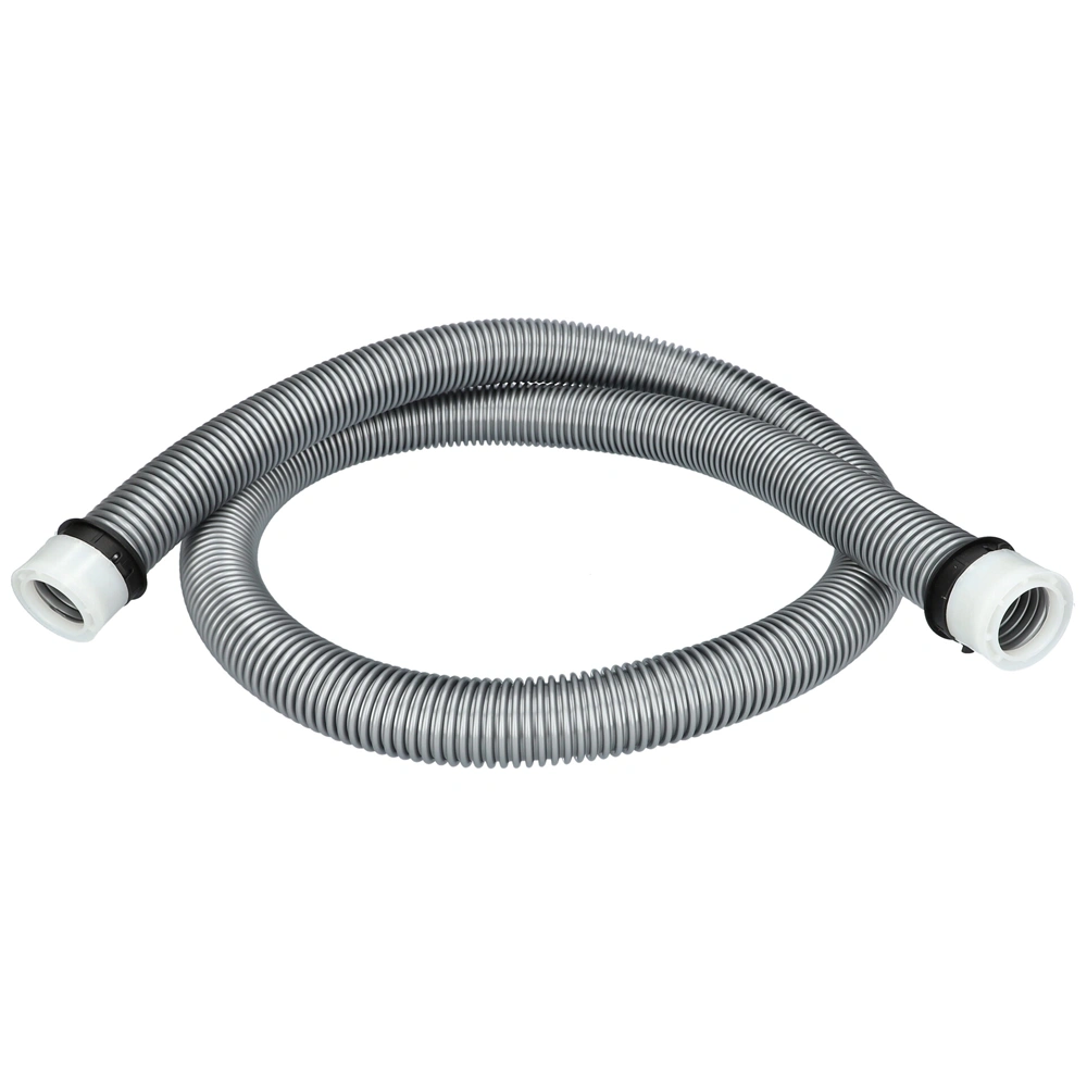 32 mm Gégecső, ezüst (univerzális) bepattanó csatlakozással 1,7m porszívó