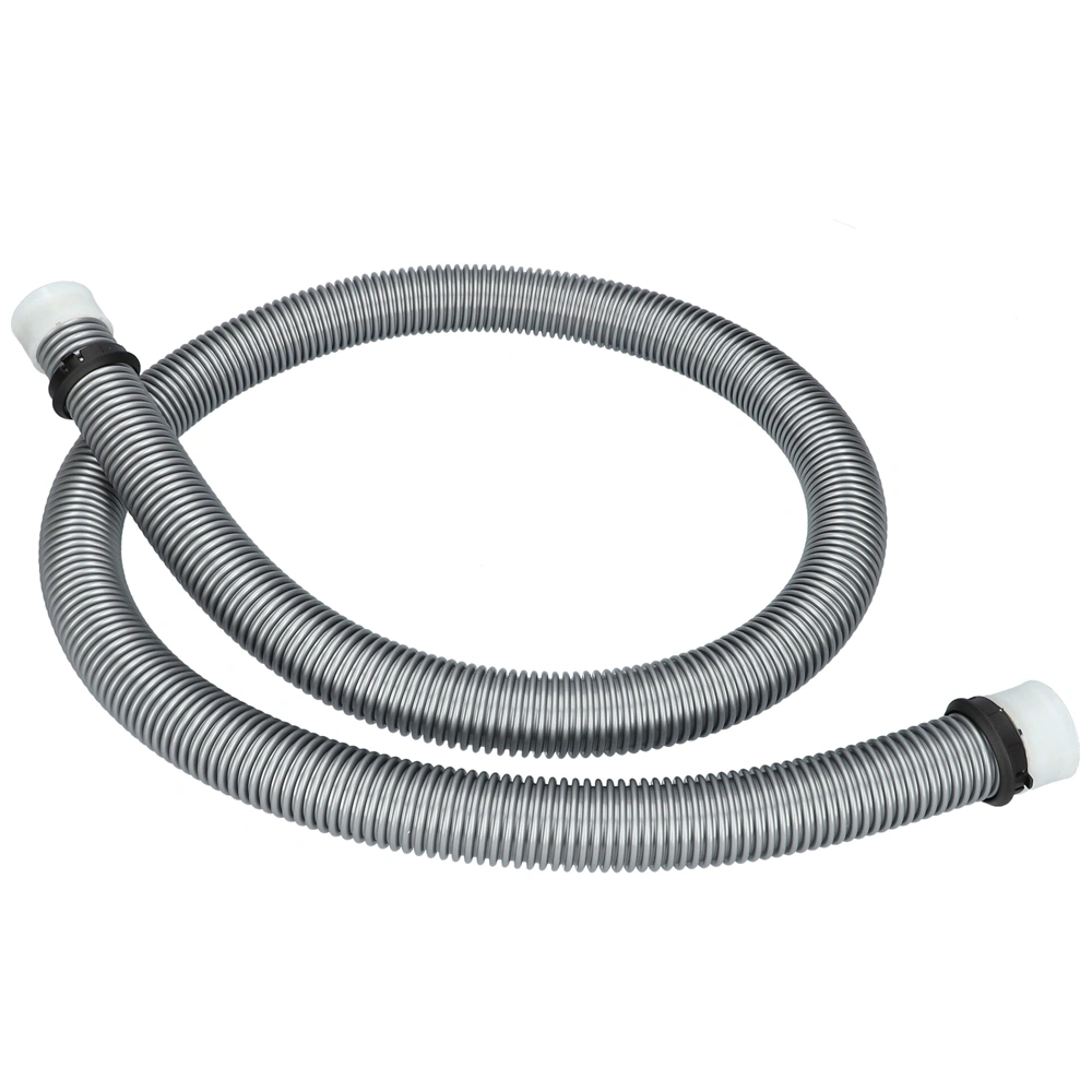 32 mm Gégecső, ezüst (univerzális) bepattanó csatlakozással 1,7m porszívó