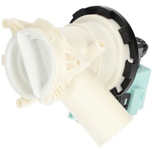 34W Szivattyú, ürítő, komplett, elől stekkeres, bajonett záras (utángyártott HANYU) BEKO mosógép