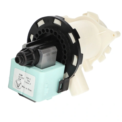 34W Szivattyú, ürítő, komplett, elől stekkeres, bajonett záras (utángyártott HANYU) BEKO mosógép