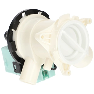 34W Szivattyú, ürítő, komplett, elől stekkeres, bajonett záras (utángyártott HANYU) BEKO mosógép