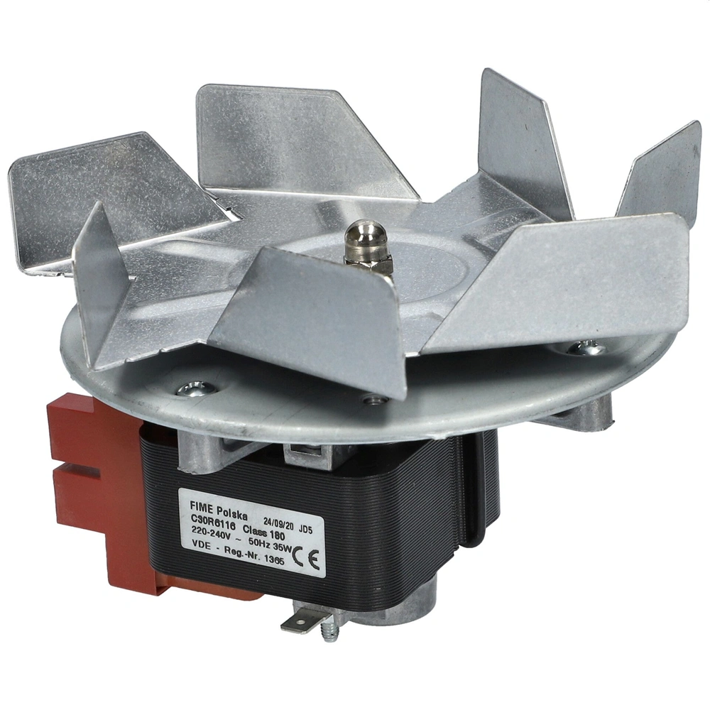 35W (13 mm) Motor, ventilátor + lapát (eredeti) GORENJE / MORA légkeveréses villanytűzhely