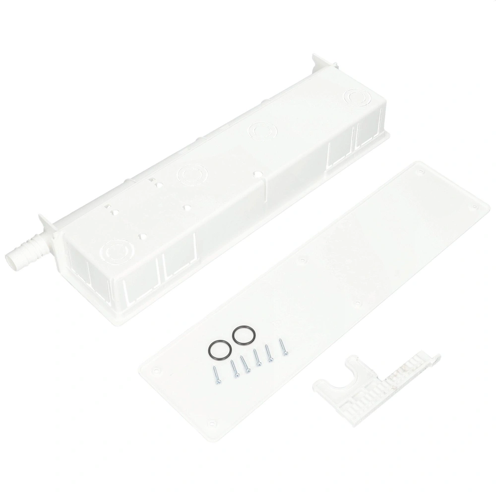 380x120x55 16/20 mm Szerelődoboz, balos kondenzvízcsővel (FREEBOX) klíma