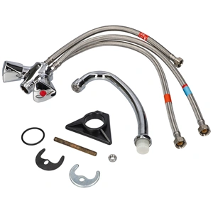 3/8" Csaptelep kétgombos, alsó elhelyezésű (eredeti) HAJDU bojler pl: FTA / RENDELÉSRE