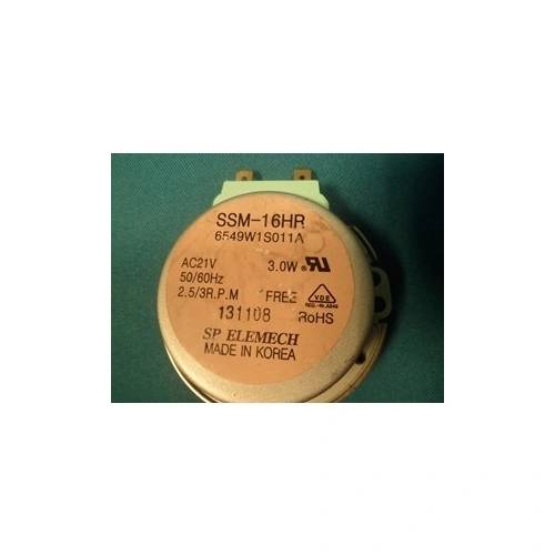 3W 21V Motor, tányérforgató (eredeti, GM-16-2F302) LG mikrohullámú sütő / RENDELÉSRE