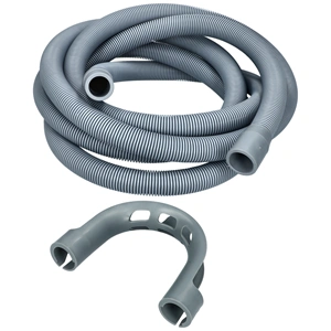 3 m Kifolyócső 21/20 mm, 180° (univerzális) mosógép