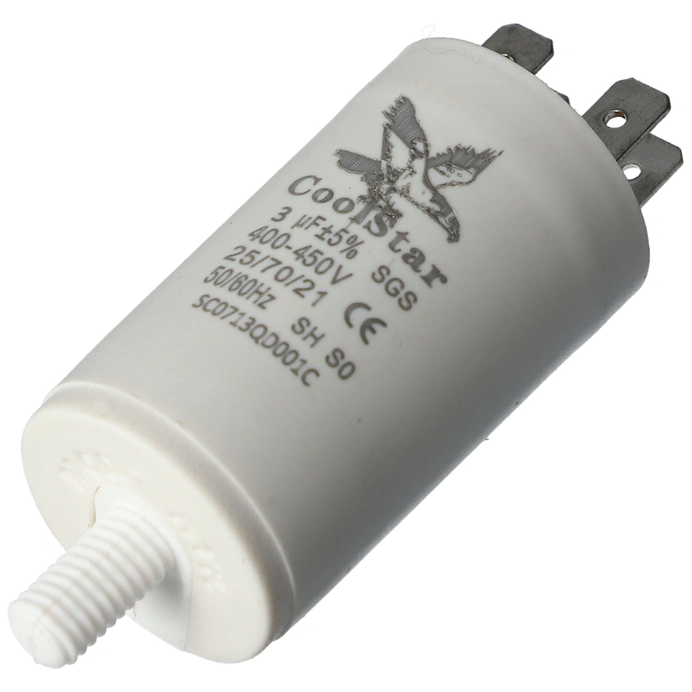 3 uF 450V Kondenzátor, sarus (univerzális)