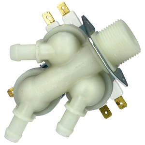 3 utas 12 mm 180° 220 V Mágnesszelep (TP) VJATKA ZANUSSI mosógép 