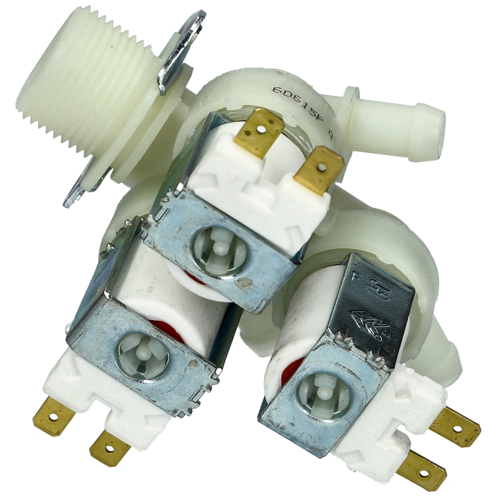 3 utas 12 mm 180° 220 V Mágnesszelep (TP) VJATKA ZANUSSI mosógép 