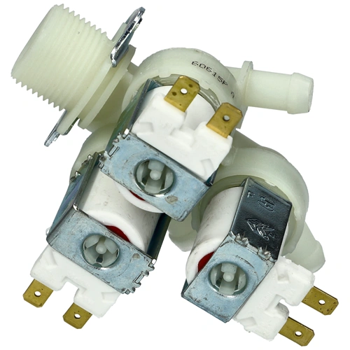 3 utas 12 mm 180° 220 V Mágnesszelep (TP) VJATKA ZANUSSI mosógép 