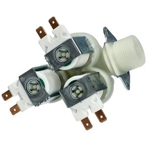 3 utas 12 mm 90° 220V Mágnesszelep (TP) MIELE mosógép