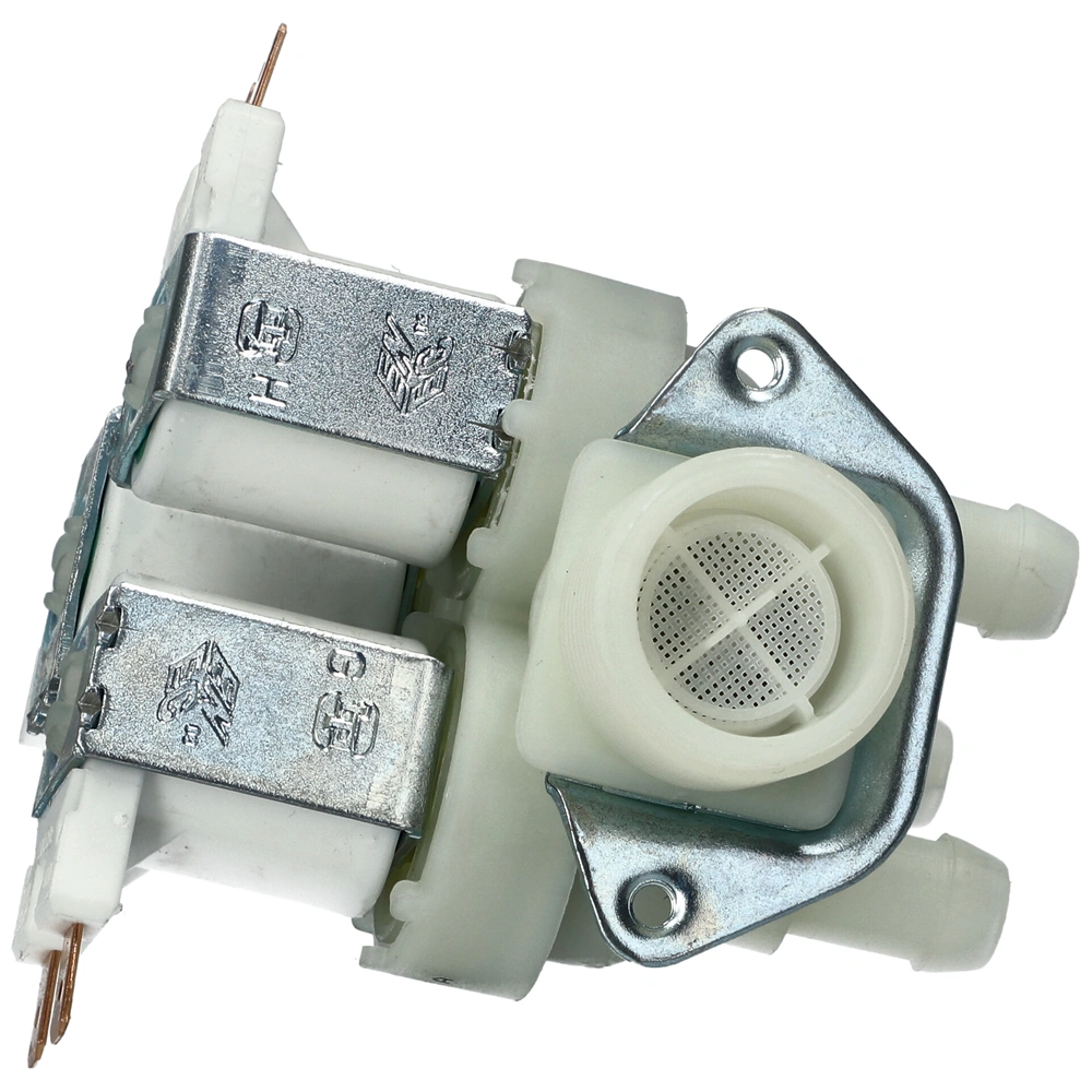 3 utas 12 mm 90° 220V Mágnesszelep (TP) MIELE mosógép