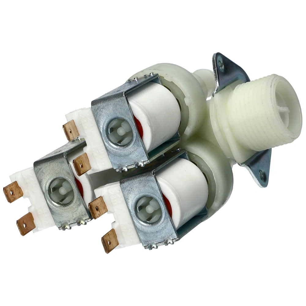 3 utas, 12 mm, 90°, 220V Mágnesszelep (TP) mosógép