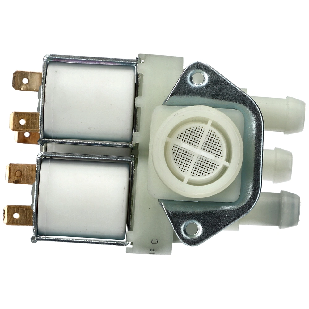 3 utas, 12 mm, 90°, 220V Mágnesszelep (TP) mosógép