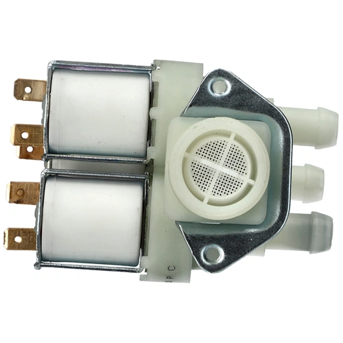 3 utas, 12 mm, 90°, 220V Mágnesszelep (TP) mosógép