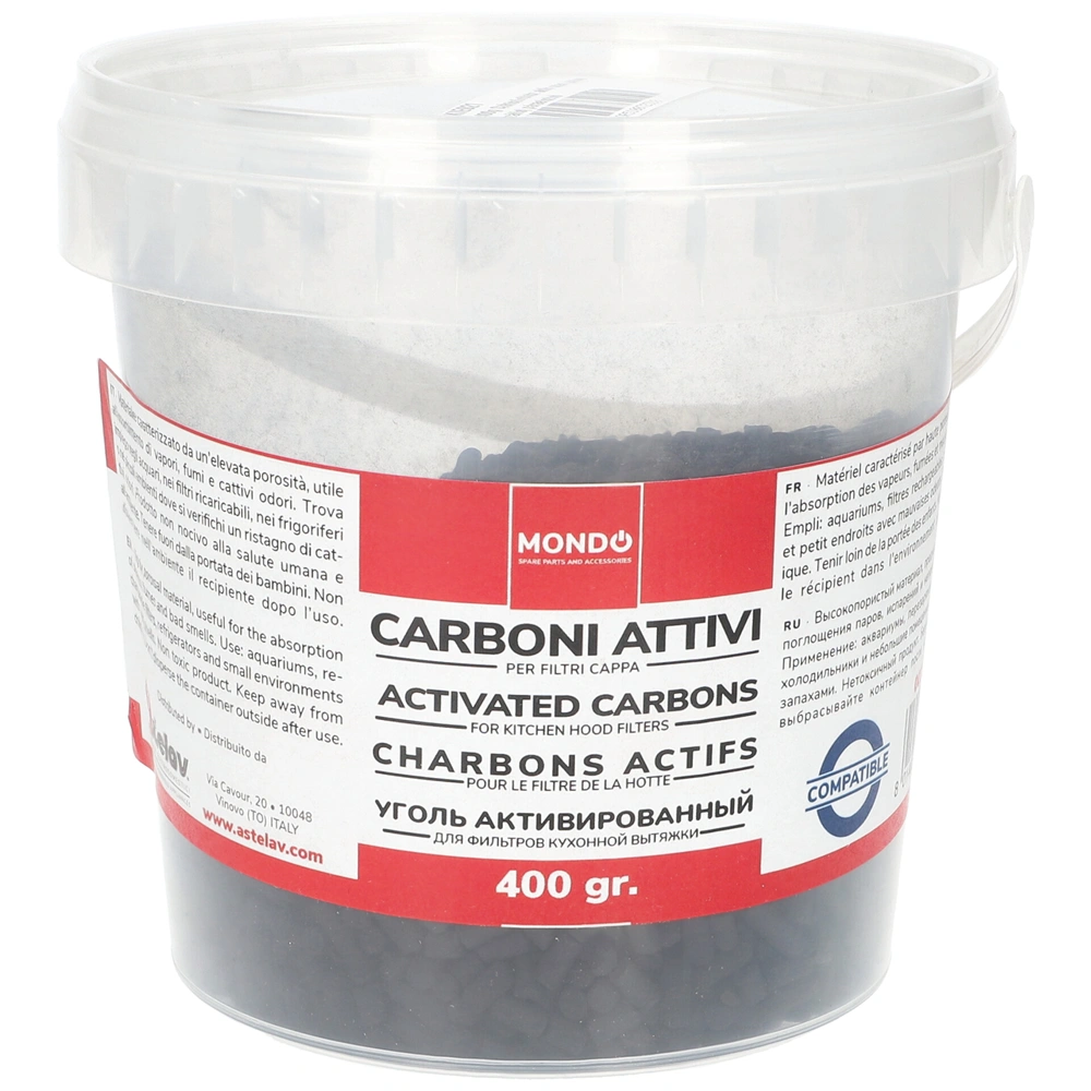 400g Szénszűrőhöz aktiv szén (univerzális) páraelszívó