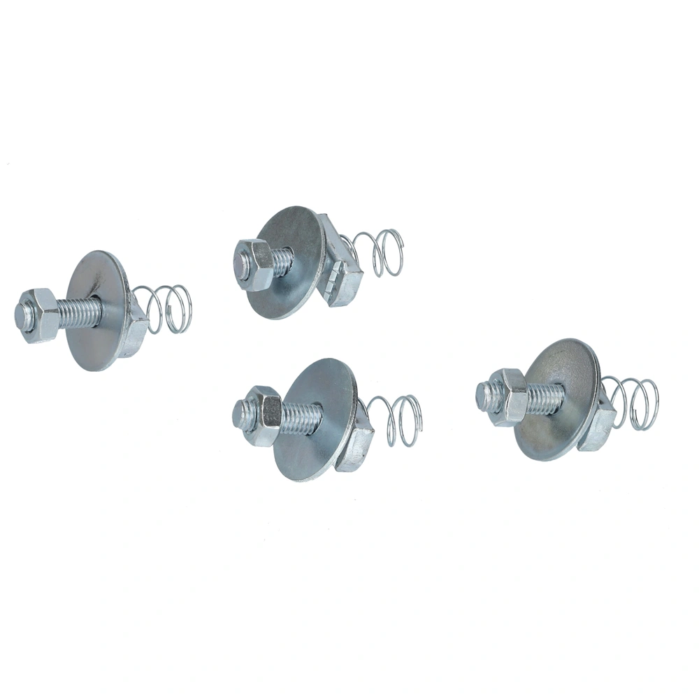 400x180x100 mm Rezgéscsillapító klímatartó talpkonzol, gumi 1cs=2db