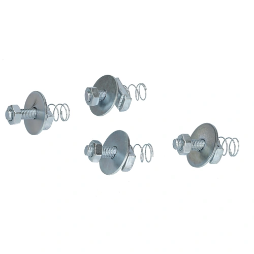 400x180x100 mm Rezgéscsillapító klímatartó talpkonzol, gumi 1cs=2db