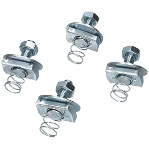 400x180x100 mm Rezgéscsillapító klímatartó talpkonzol, gumi 1cs=2db