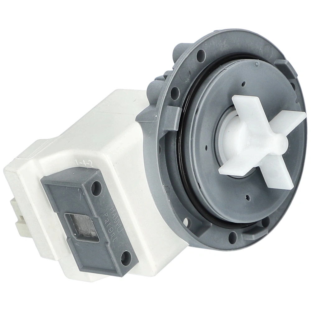 40W Szivattyú, ürítő, csavaros, hátul stekkeres (univerzális, HANYU B15-6AZ) mosógép