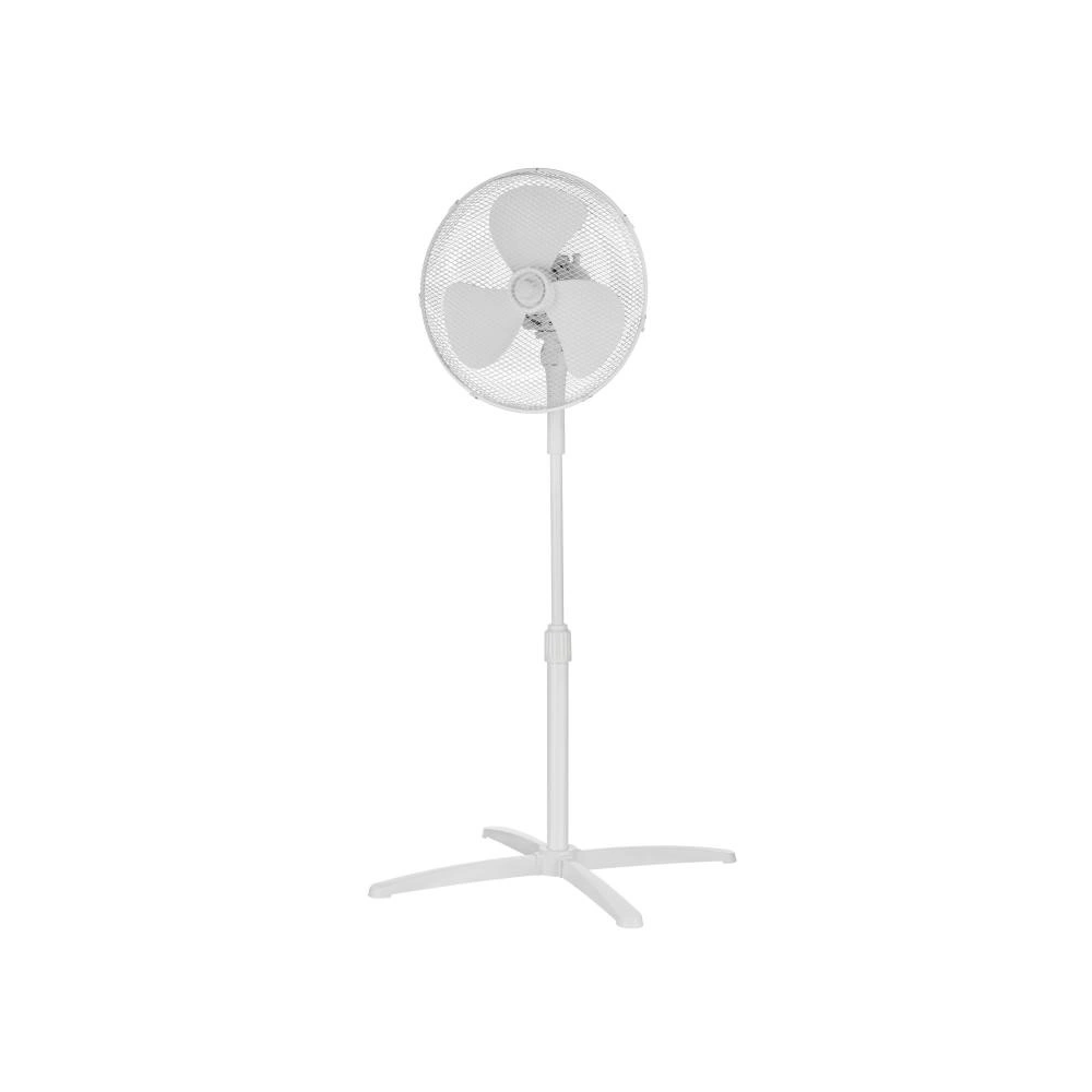 40W, álló ventilátor, állítható magasság, 3 fokozat, fehér, MIDEA FS40-21M 
